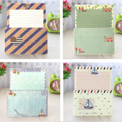 SCStyle 32 Cute Lovely Kawaii Special Design Writing Stationery Paper with 16 pcs Envelopes