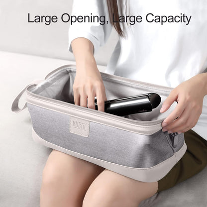WINZEDGE Hair Style Tools Case, compatiable with Dyson Airwrap/Shark Flex Style, Travel Pouch Bag Home Storage for Hair Dryer Hair Brush Hair Straightener, Mutifunction Cosmetic Makeup Bag