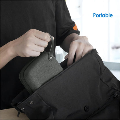 JETech Travel Accessories Organizer Case, Portable Electronic Pouch Gadget Bag for MacBook Power Adapter, Cable, Stylus Pen, SD Card, Charger, Mouse, Power Bank, USB Flash Drive