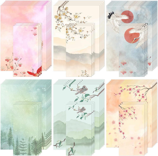 Mr. Pen- Stationery Writing Paper Set With Envelopes, 30 Letter Papers + 18 Envelopes, Cute Set for Writing Letters