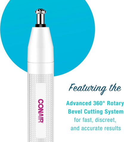 Conair LNT1R Ladies Battery-powered Ear/nose Trimmer, 1 count
