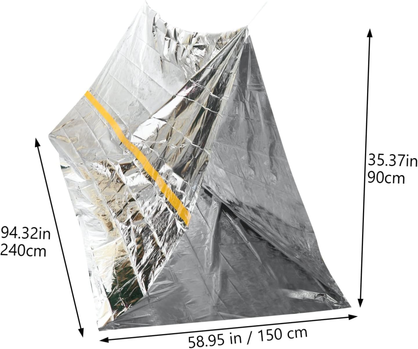 BESPORTBLE Emergency Tube Tent Outdoor Survival Gear Camping Accessories for Camping Essentials