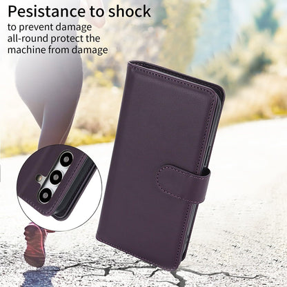 Procarcasa for Galaxy S21 Wallet Case,for Samsung Galaxy S21 5G Case [7 Card Holders][Wrist Strap] PU Leather Wallet Shockproof Stand Kickstand Magnetic Clourse Phone Cover-Dark Purple