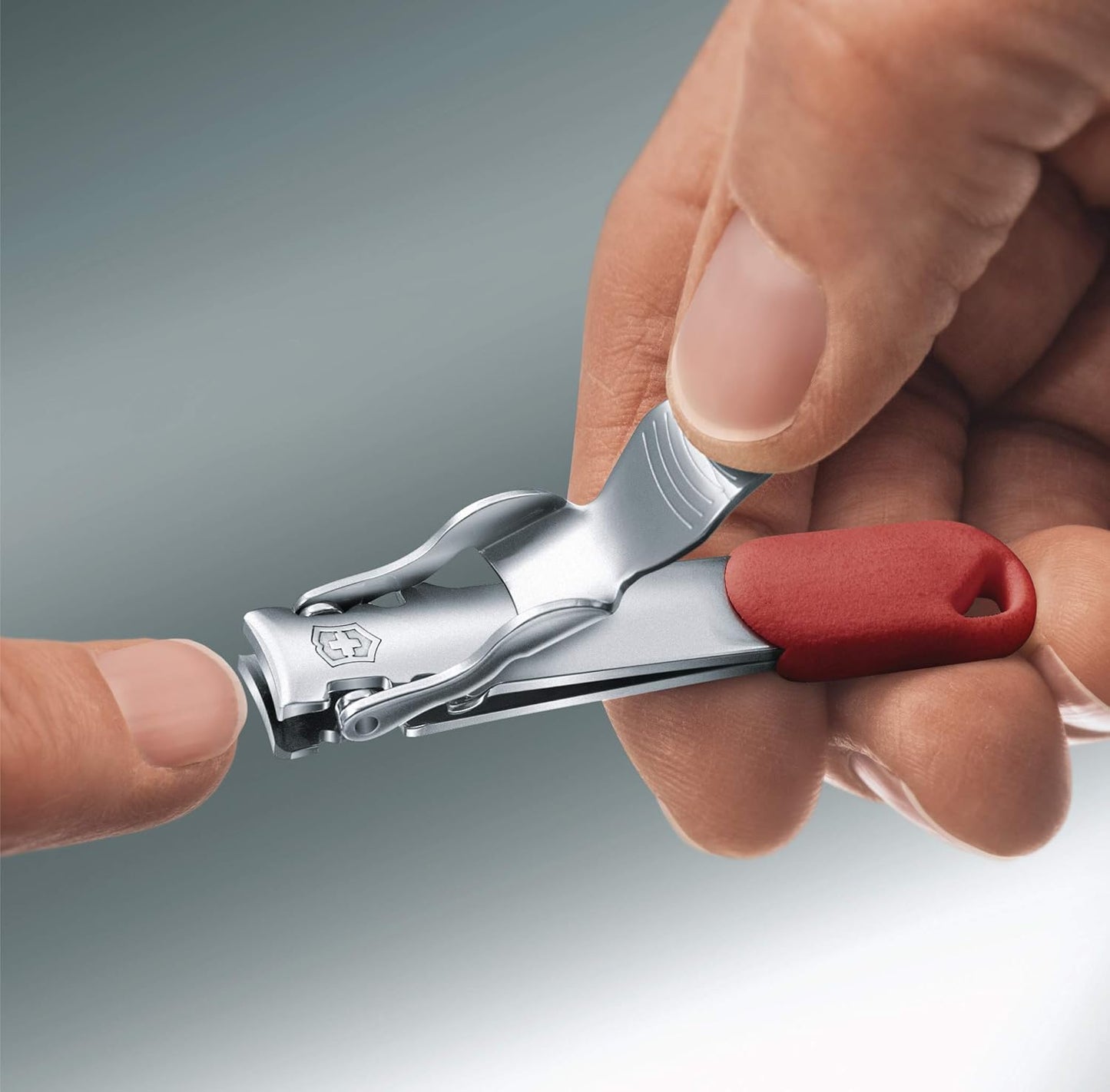 Victorinox Nail Clipper Stainless Steel Red 8.2050.B1