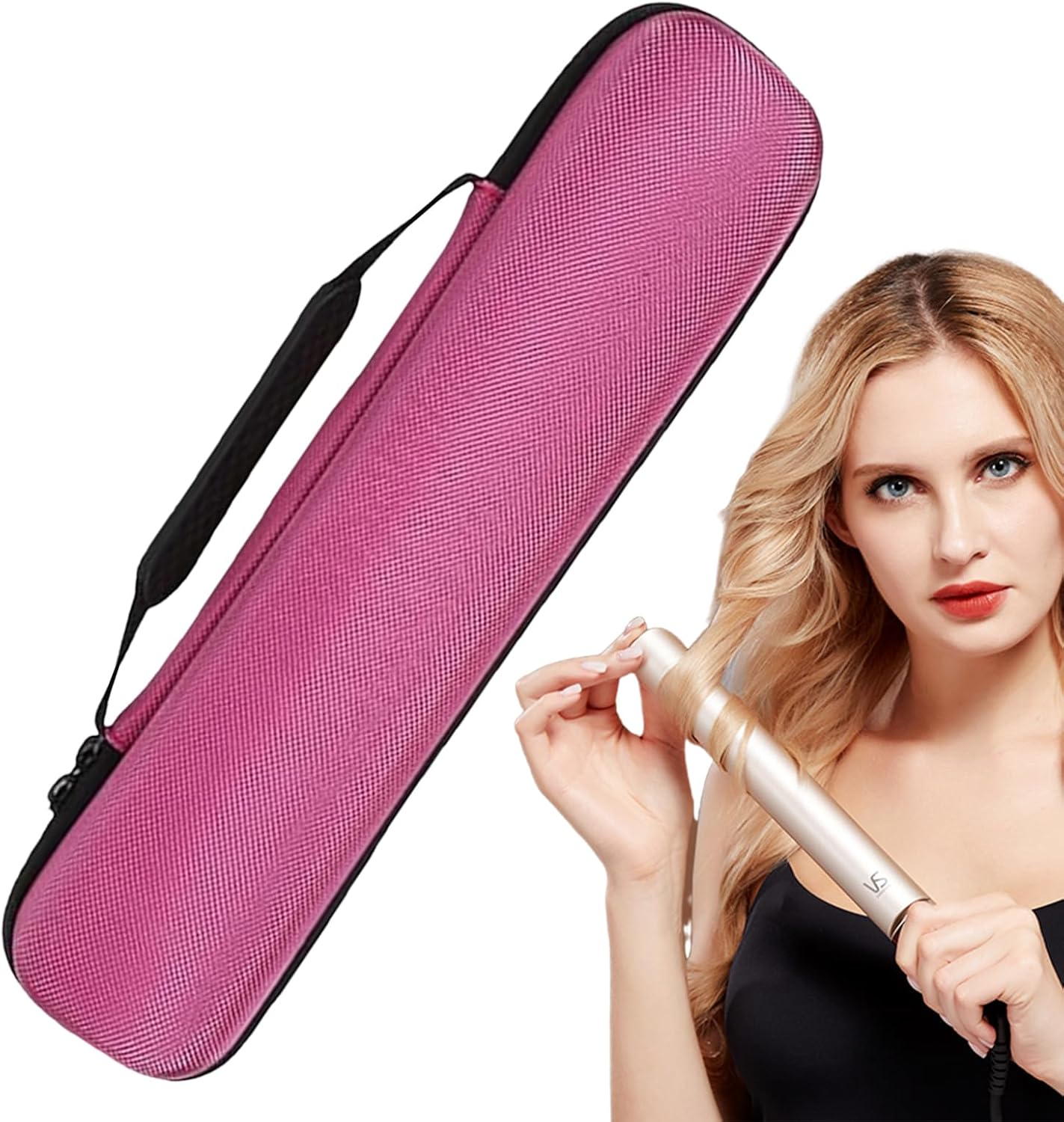 Borsa da viaggio per utensili per capelli | sacchetto in ferro impermeabile | buona capacità impermeabile, materiale da viaggio portatile, accessorio multifunzionale per la cura dei capelli per