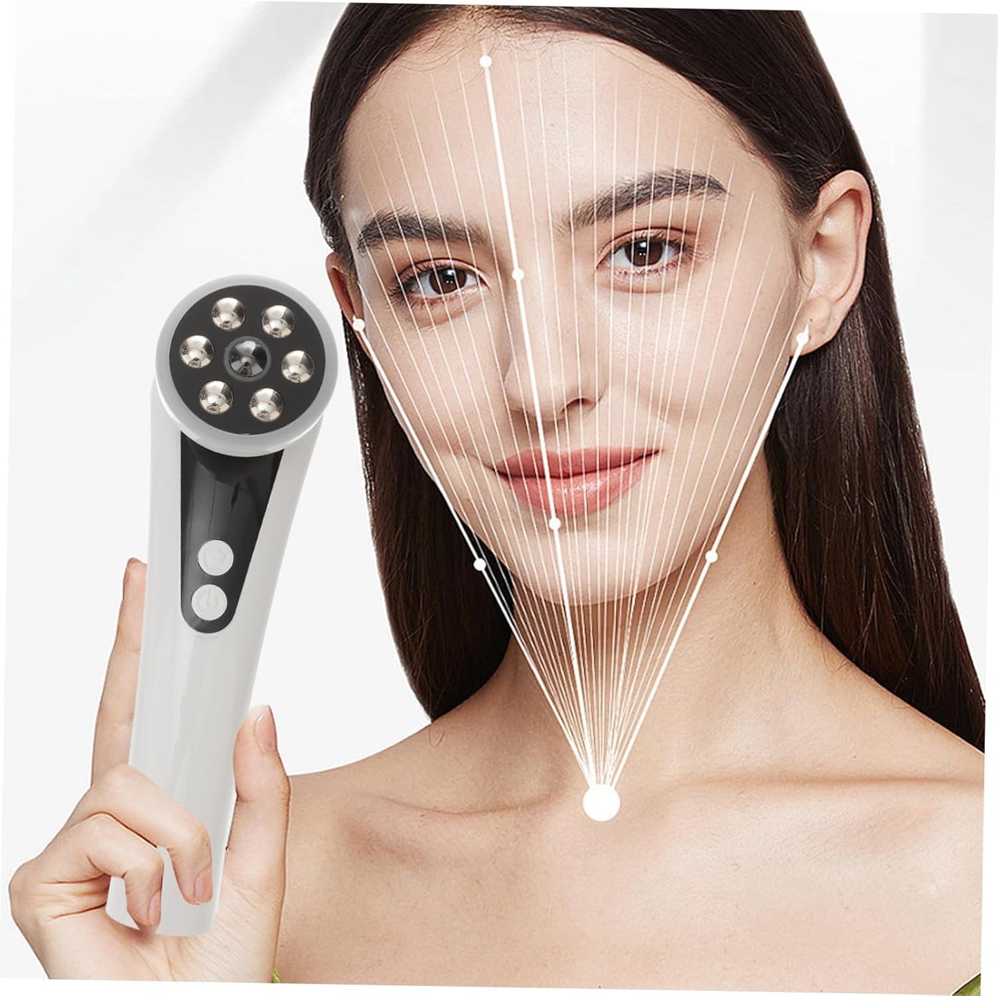 MERRYHAPY Skin Care Beauty Device Facial Massager Tool for Face Massage Serum Absorption for Younger Skin