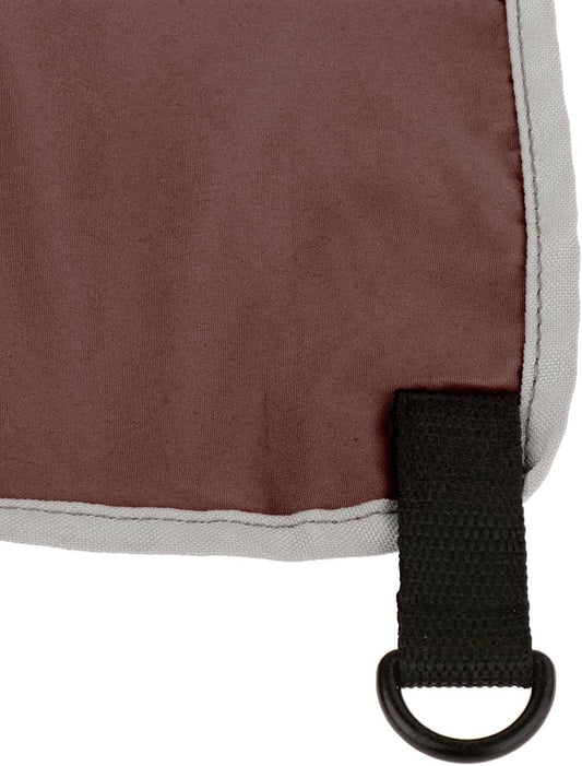 koolsoo Airplane Seat Extender, Portable Travel Airplane Footrest, Adjustable Airplane Footrest Hammock, Toddler Airplane Flights Seat Extender for Travel Trains Leg Rest Lie Down, Dark Brown