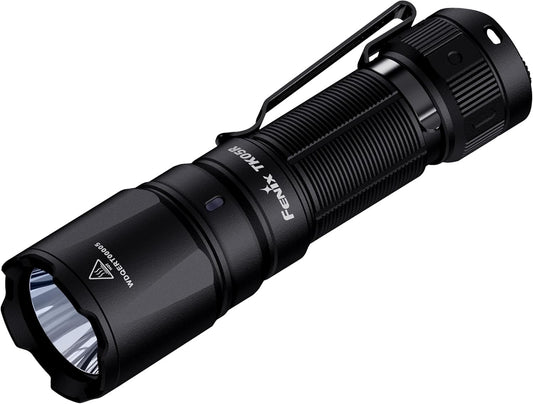 Fenix TK05R EDC Flashlight - LED Light Crafted Aluminum - Rechargeable Security Torch - Powerful Flashlight 1000 Lumens & Long Range - Waterproof LED Torch for Camping, Hiking & Emergency - Black
