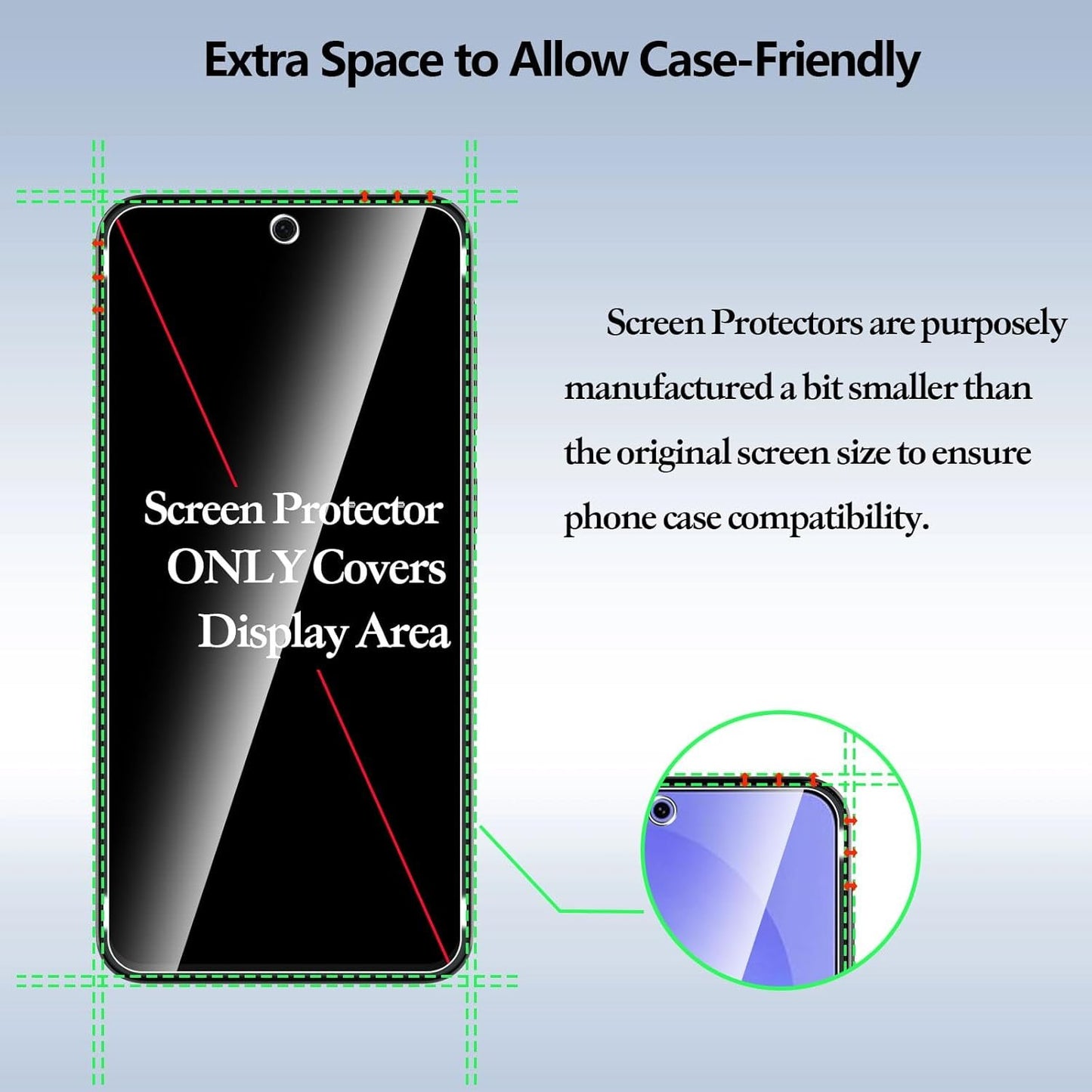 Anoowkoa 3 Pack Designed for Samsung Galaxy A36 5G/Galaxy A56 5G Screen Protector Tempered Glass film.Anti-Breakage.Anti-Scratch No Bubbles 9H Hardness.Easy Installation for Galaxy A36/A56 5G