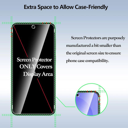 Anoowkoa 3 Pack Designed for Samsung Galaxy A36 5G/Galaxy A56 5G Screen Protector Tempered Glass film.Anti-Breakage.Anti-Scratch No Bubbles 9H Hardness.Easy Installation for Galaxy A36/A56 5G