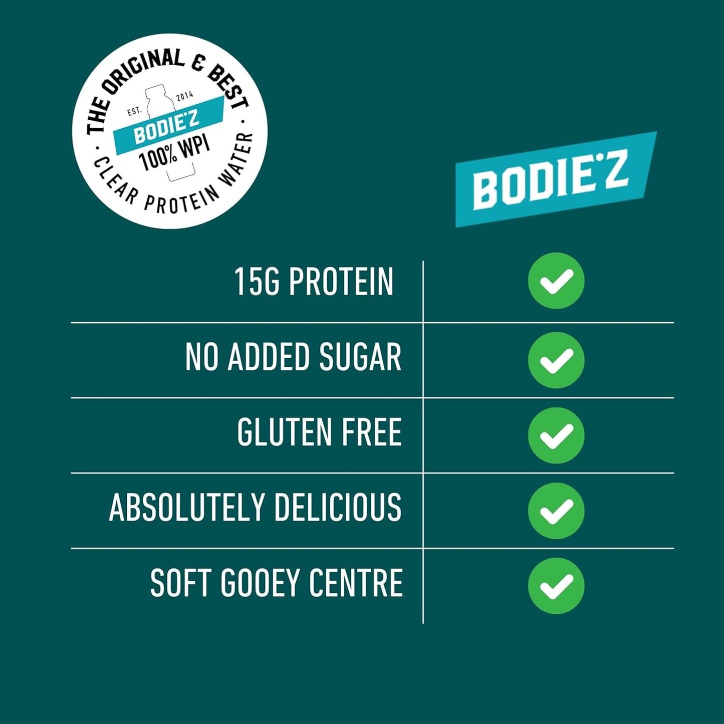 BODIE’Z Endurance 20g Whey Protein Water - Pre-Mixed Protein Powder Drink with Electrolytes for Hydration and 11 Vitamins and Minerals, Supplement for Lean Muscle Recovery, 500ml Purple Reign 6 Pack