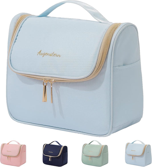 Makeup Bag Travel Cosmetic Bag Hand-Portable Girl Cosmetic Bag For Women Large Toiletry Bag Organizer, Blue, XX, Gg061