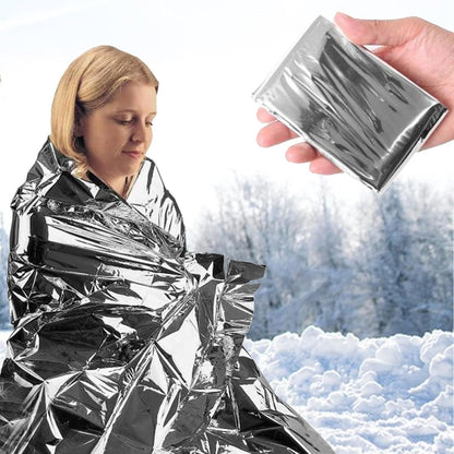 Xugoox 6Pcs Emergency Rescue Blanket Thermal Blanket,210x160cm Outdoor Survival Blanket Emergency Blanket for Hiking, Car, First Aid Kit, Marathon and Shelter