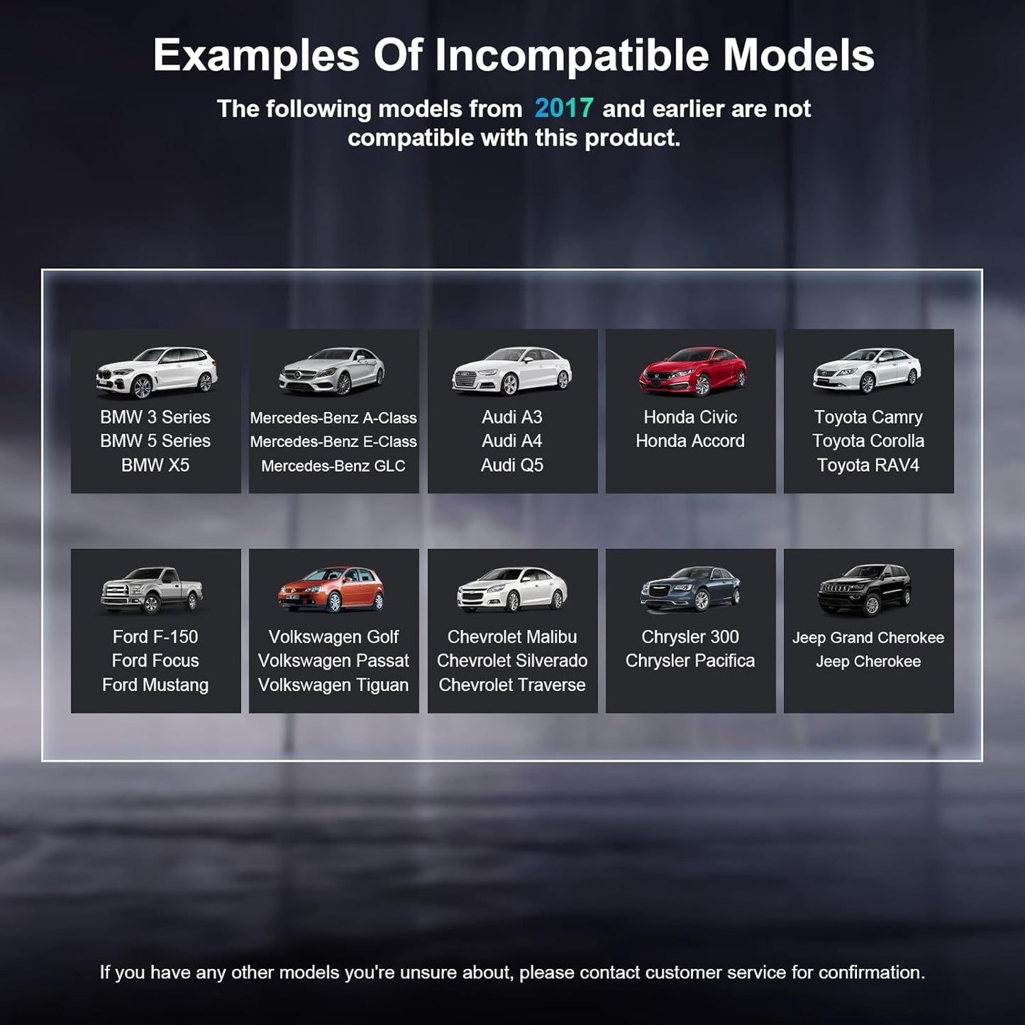 2-in-1 Wireless CarPlay & Android Auto Wireless Adapter, Fast 5GHz WiFi & Bluetooth for iPhone/iOS 10+, Android 11+, Plug & Play Car Dongle