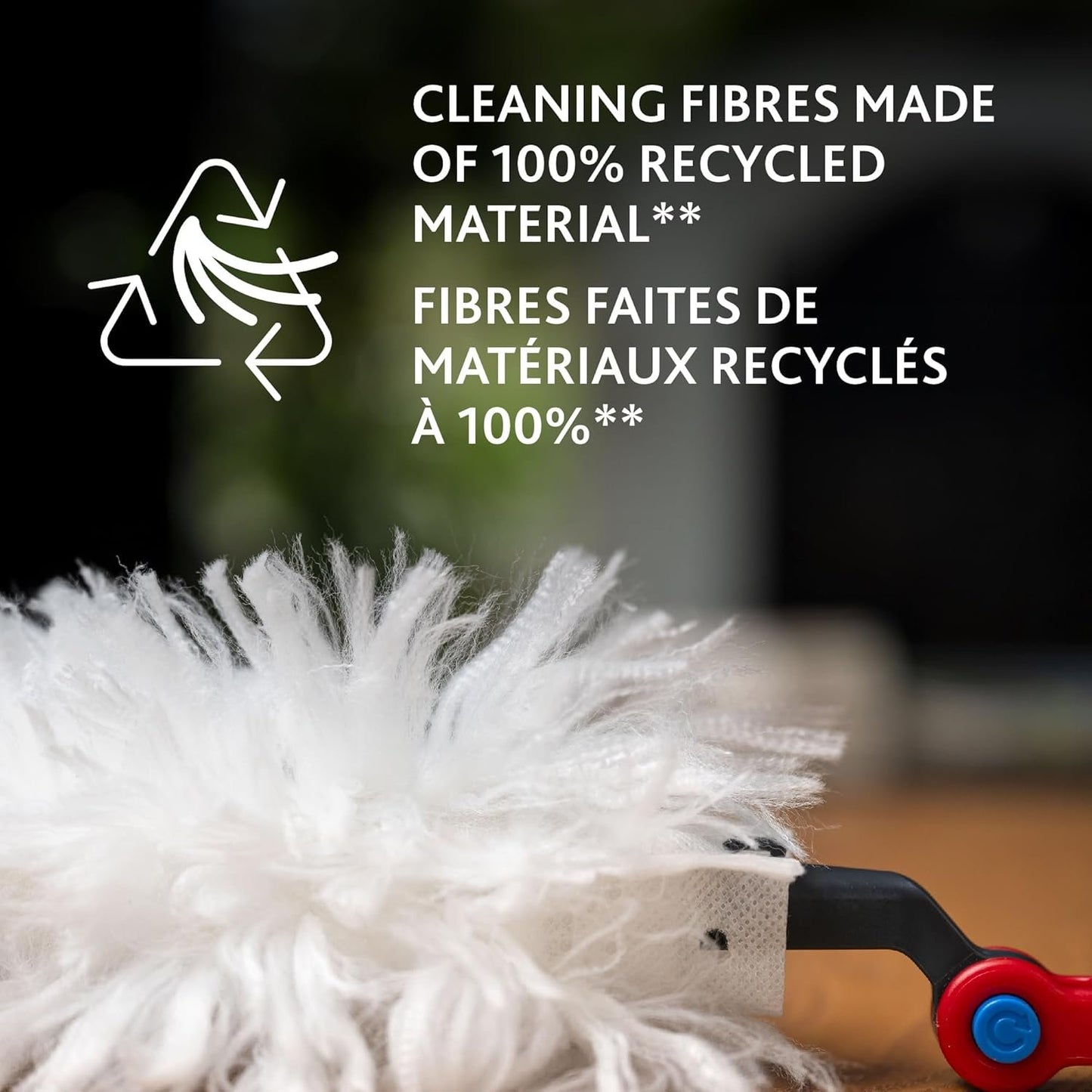 Vileda Flex & Catch Heavy Duty Duster Refills (5 Count) | Disposable Refill with Cleaning Fibres Made of 100% Recycled Materials