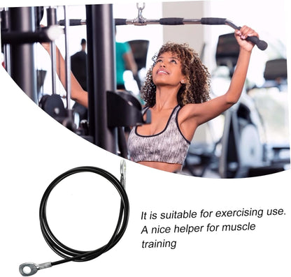 CORHAD 1pc DIY Fitness Wire Rope Heavy Duty Steel Cable for Home Gym Portable Lightweight Practical Gym Cable Versatile Fitness Pulley Accessories