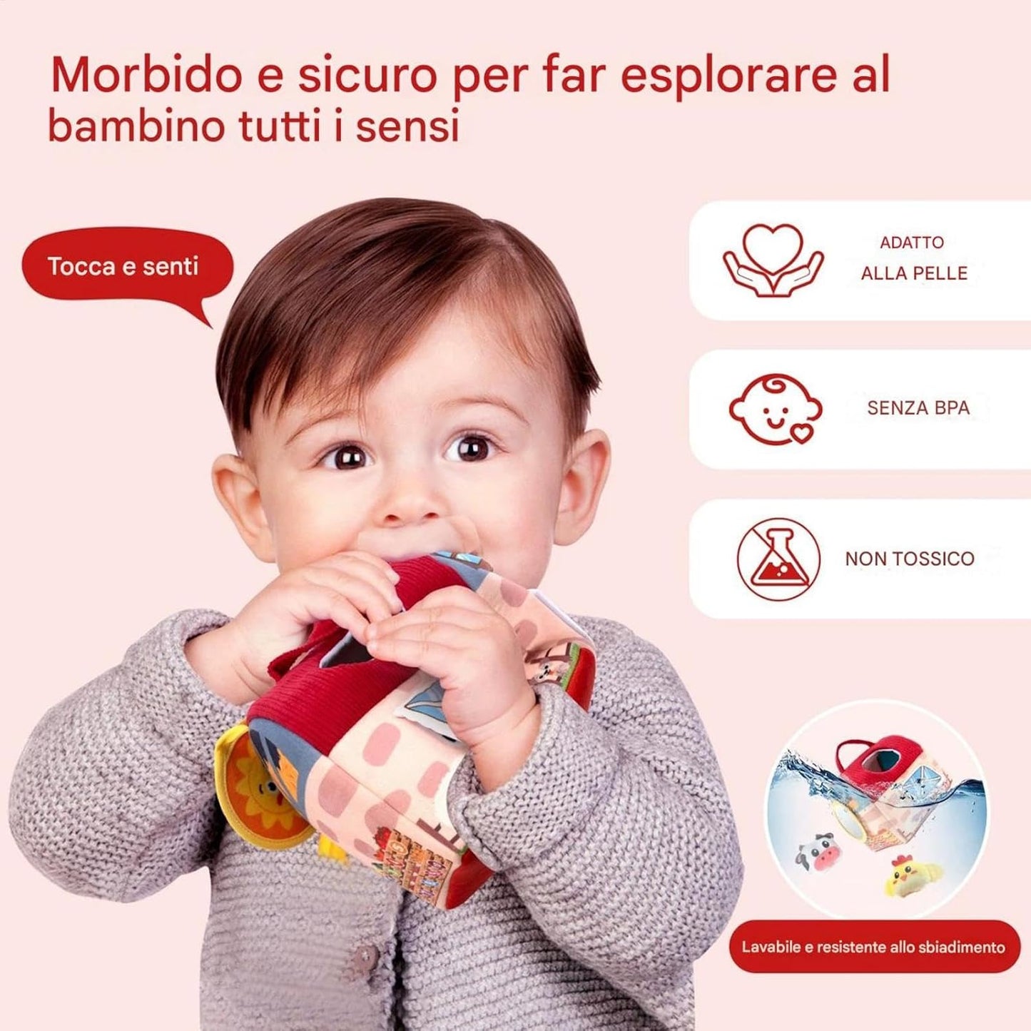 Generico Farm Playset, Stuffed Animal Plush Barn Toys Set, Pretend Play Farm Animal Plushs Easter Basket Stuffers, Soft Toy for Kids Birthday, Multi-Size