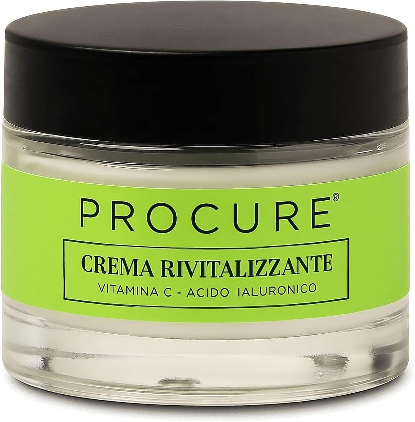 Procure Crema Viso Rivitalizzante alla Vitamina C – Idratante, Antiage, con Acido Ialuronico, Olio di Argan e Burro di Karité