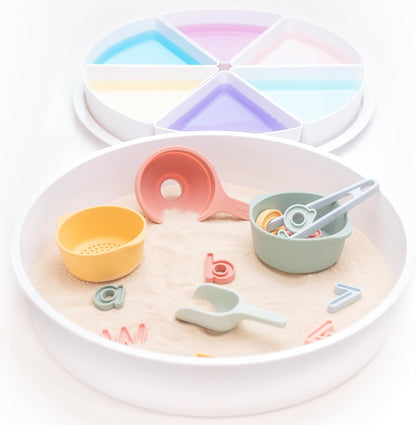 Inspire My Play - Tuff Tray with Lid - Montessori Toys for Toddlers - Learning & Education Toys - Developmental Sensory Toys for Disabled Children - Perfect for Water and Sand