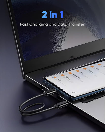 USB Adapter Cable Conversion Storage Box 9 in 1 Cable Case Multi-Type Charging Convertor USB C to Lightning Type C Micro Data Transfer Tool Contains Card Slot Tray Eject Pin, Use as Phone Holder,Black