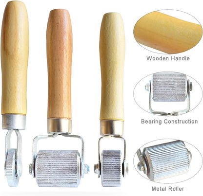 ITEQ Car Sound Deadening Roller Sound Proof Insulation Tool for Auto Noise Roller Car Sound Deadener Application Installation Tool Rolling Wheel Interior Accessories