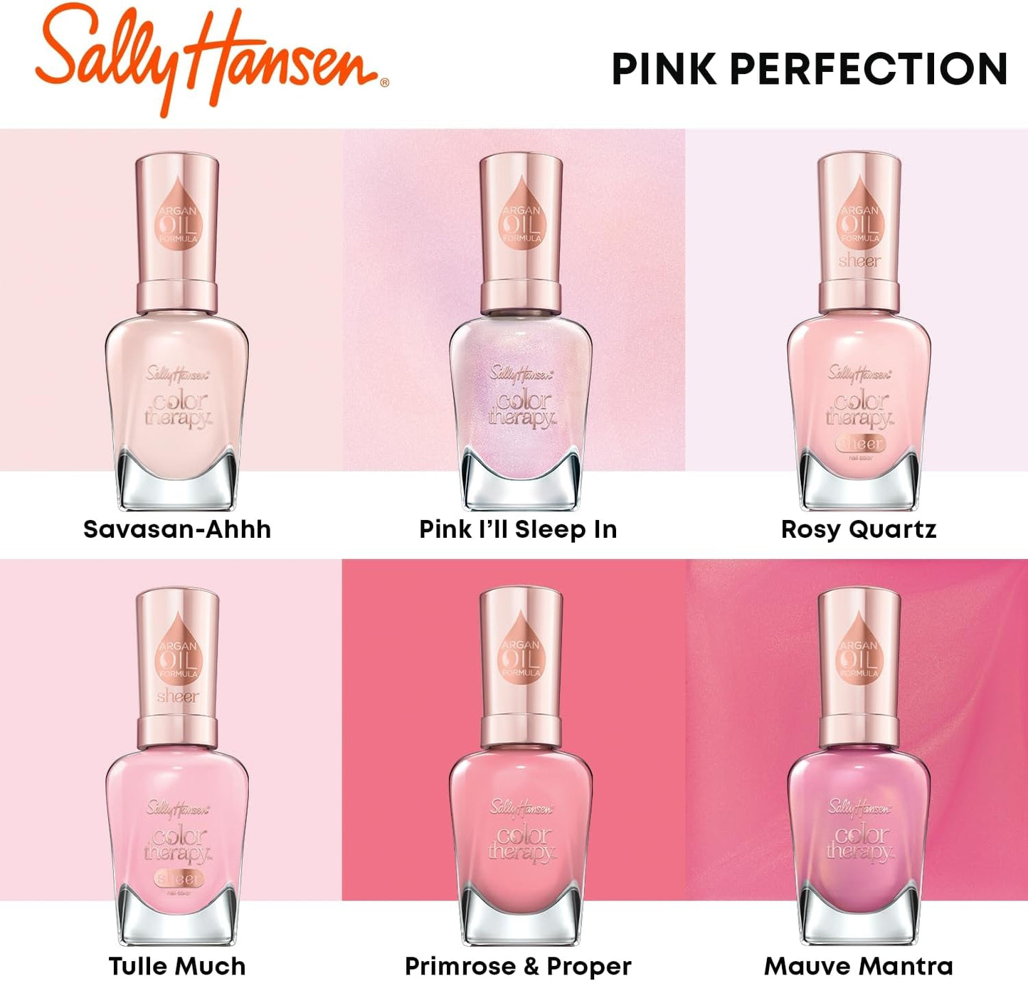 Sally Hansen Color Therapy Savasan-ahhh, Colors, Strengthens, Cares