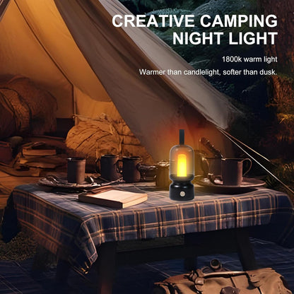 LED Tent Lantern, Cordless Table Lamp, Long Lasting Battery Light, Portable Outdoor Camping Gear, Water-Resistant Hiking Equipment, Indoor Bedroom Lighting for Travel Fishing