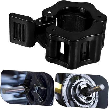 Zerodeko Secure Gym Equipment 25mm Barbell Collars Adjustable Clips for Dumbbell Spring Clamps