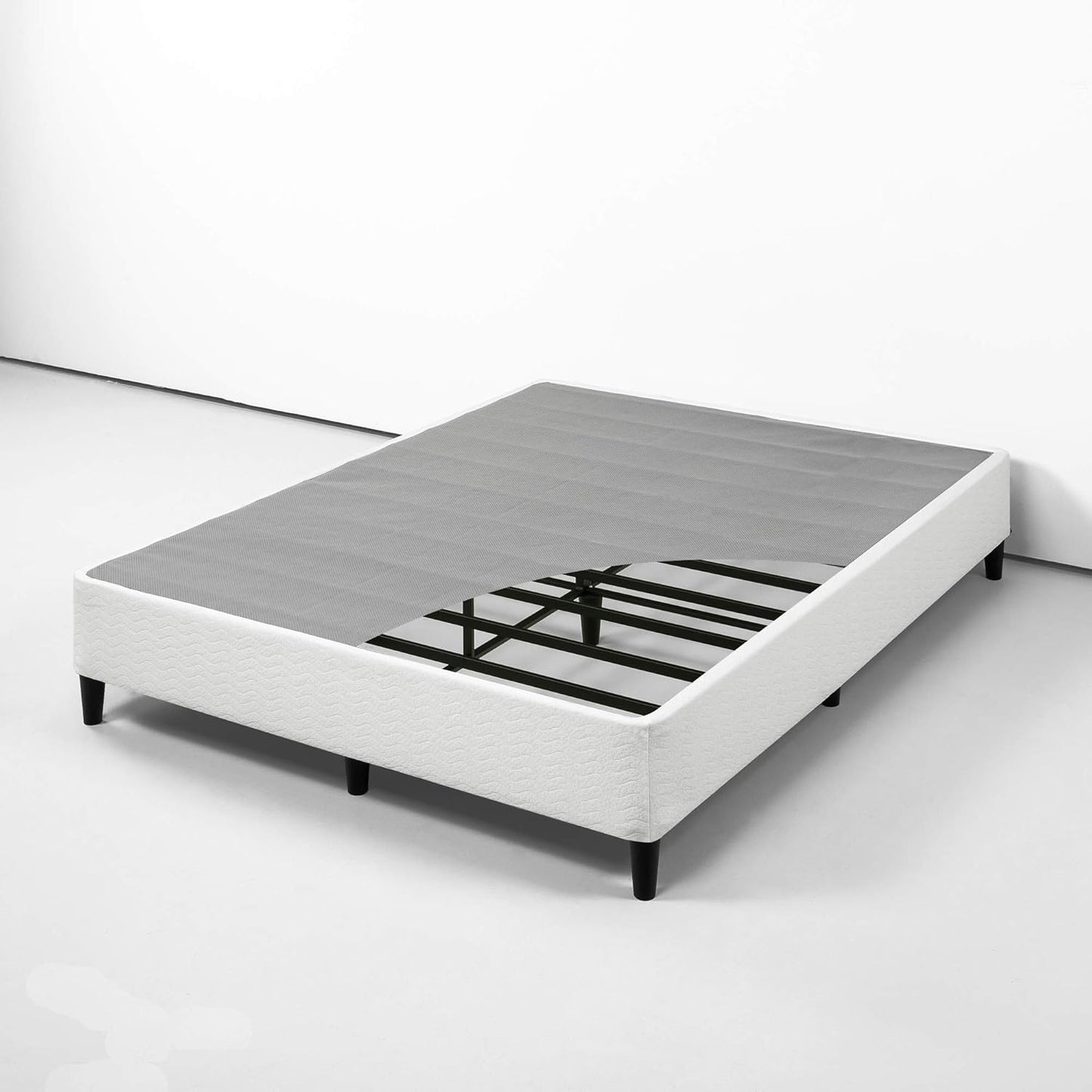 Zinus Double Bed Base Smart Ensemble Mattress Foundation - White