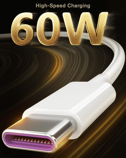 HEYMIX iPhone 15 Fast Charger, 20W USB-C Adapter With Cable, MFI Certified, Compatible With iPhone 15 Pro Max, iPad, Airpods