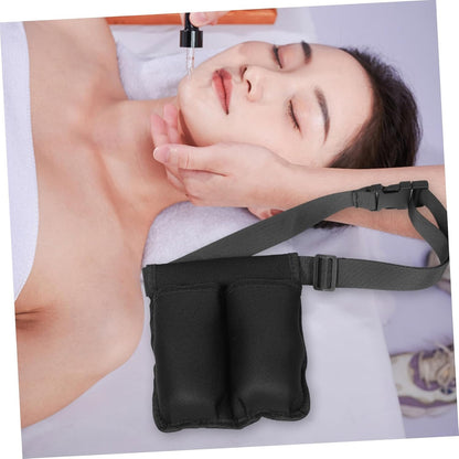 Outanaya Portable Massage Oil Holder Case with Adjustable Belt Ergonomic Design for Easy Carrying of Lotion