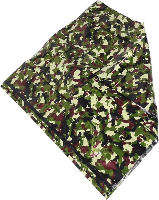 JOINPAYA 1 Set Emergency Survival Tent Multi Use Thermal Insulation Bivy Sack for Camping Outdoor Emergencies Easy Setup Durable Tear Resistant Essential Gear for Critical Situations