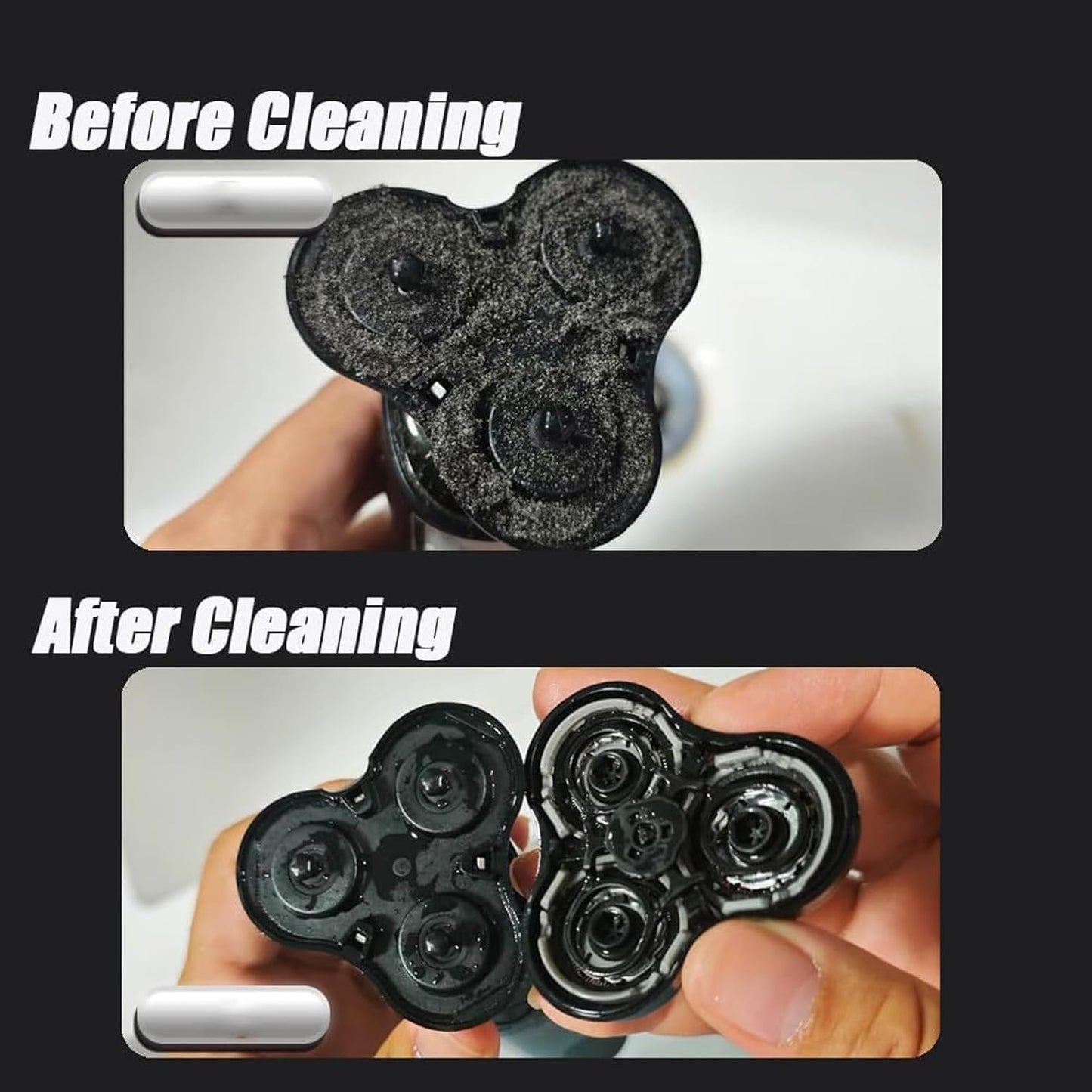 Universal Efficient Electric Razor Cleaner Spray,Electric Shaver Cleaning Solution,Blade Cleaner with Brush,Say Goodbye to Clogged Razors,For Cleaning,Lubricating,and Rust Prevention