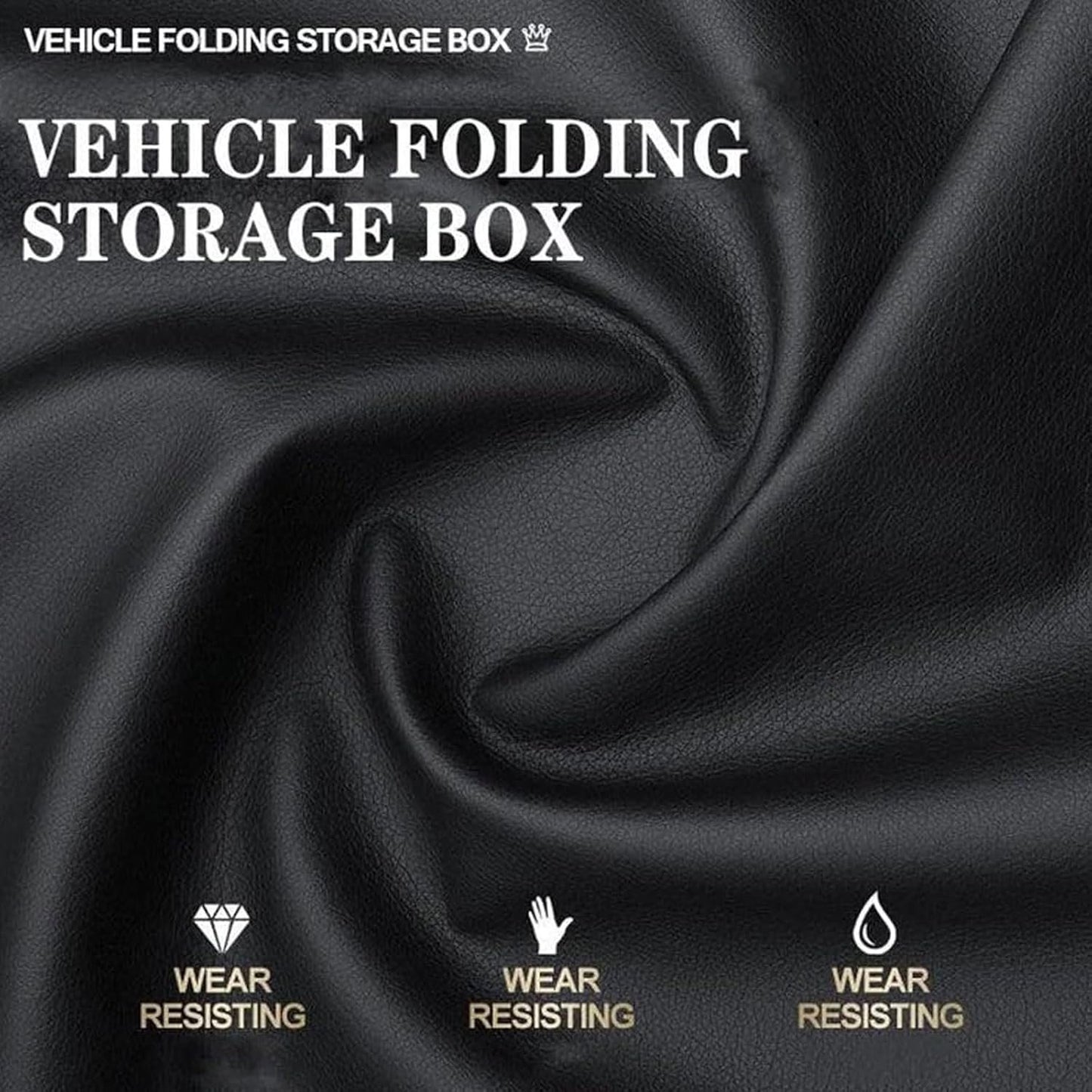 Car Trunk Organizer for Mini Countryman ALL4 F54 F55 F56 F57 F60,Large Capacity Multi Compartment Car Trunk Storage Box,Collapsible Car Storage Organizer,S-B