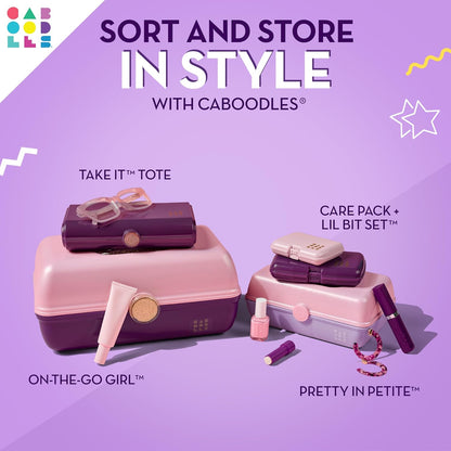 Caboodles Twilight Disco - On-the-go Girl Costmetic Organizer Make-up & Accessory Carry Case