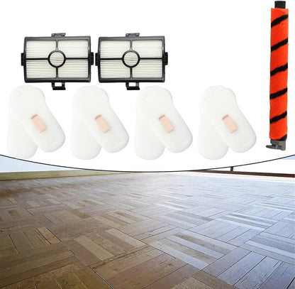 Cleaning Essentials - Set di spazzole a rullo e filtro compatibile con aspirapolvere Shark incluso il modello HZ500