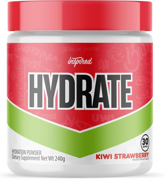 Inspired Hydration Powder 240 g, Strawberry Kiwi, 30 Servings