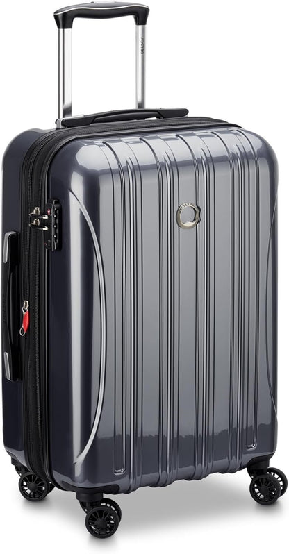 Delsey Helium Aero Carry-On Spinner Trolley, Titanium, One Size
