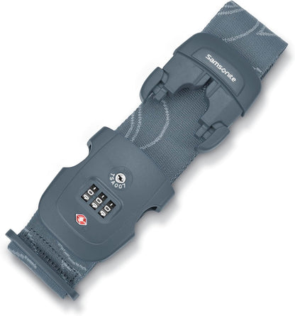 Samsonite 3-Dial Combination Lock, TSA Approved Travel Lock, State Blue, Slate Blue, Samsonite Lock and Security Accessories