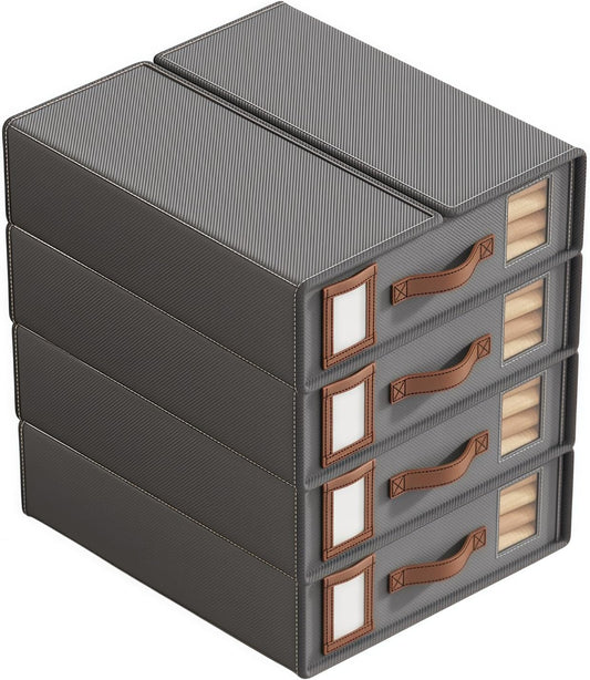 Open Non-Woven Storage Bins for Bedding and Clothes – Stylish, Space-Saving Solution with Durable Design and Easy Access Handles for Efficient Home Organization (8)