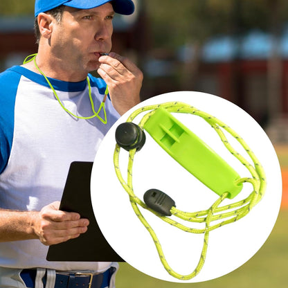 Uoqpty Camping Whistle | Safety Whistles - 120+ Db Loudness Adjustable Lanyard Hiking Tool Survival Gear for Backpacking Boating School Lifeguard Coaching