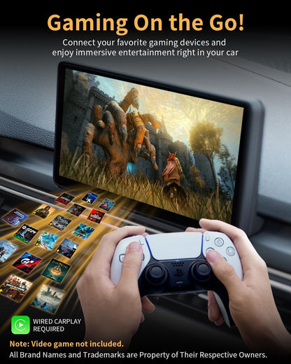 Coreyesoul CarPlay and Android Auto TV Adapter - Convert Any Wired CarPlay able to Read a TV Stick OEM Plug & Play