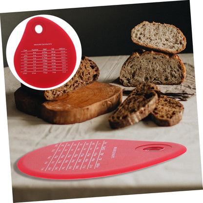 Gatuida 2 Pezzi Tagliafarina in Silicone silicio Utensili per Il Pane Cucchiaio Gadget Automatico Wok Raschietto Cucina Set Cucina Raschietto con Bilancia tagliapasta per la casa Rosso