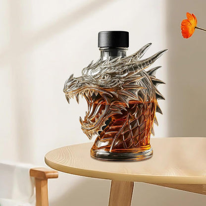 Generico Whiskey Bottles, Dragon Decanter, Novelty Liquor Display, Glass Beer Server, Built to Withstand Extremes, Medieval Workmanship, Hassle-Proof Upkeep, Collector Gift Use