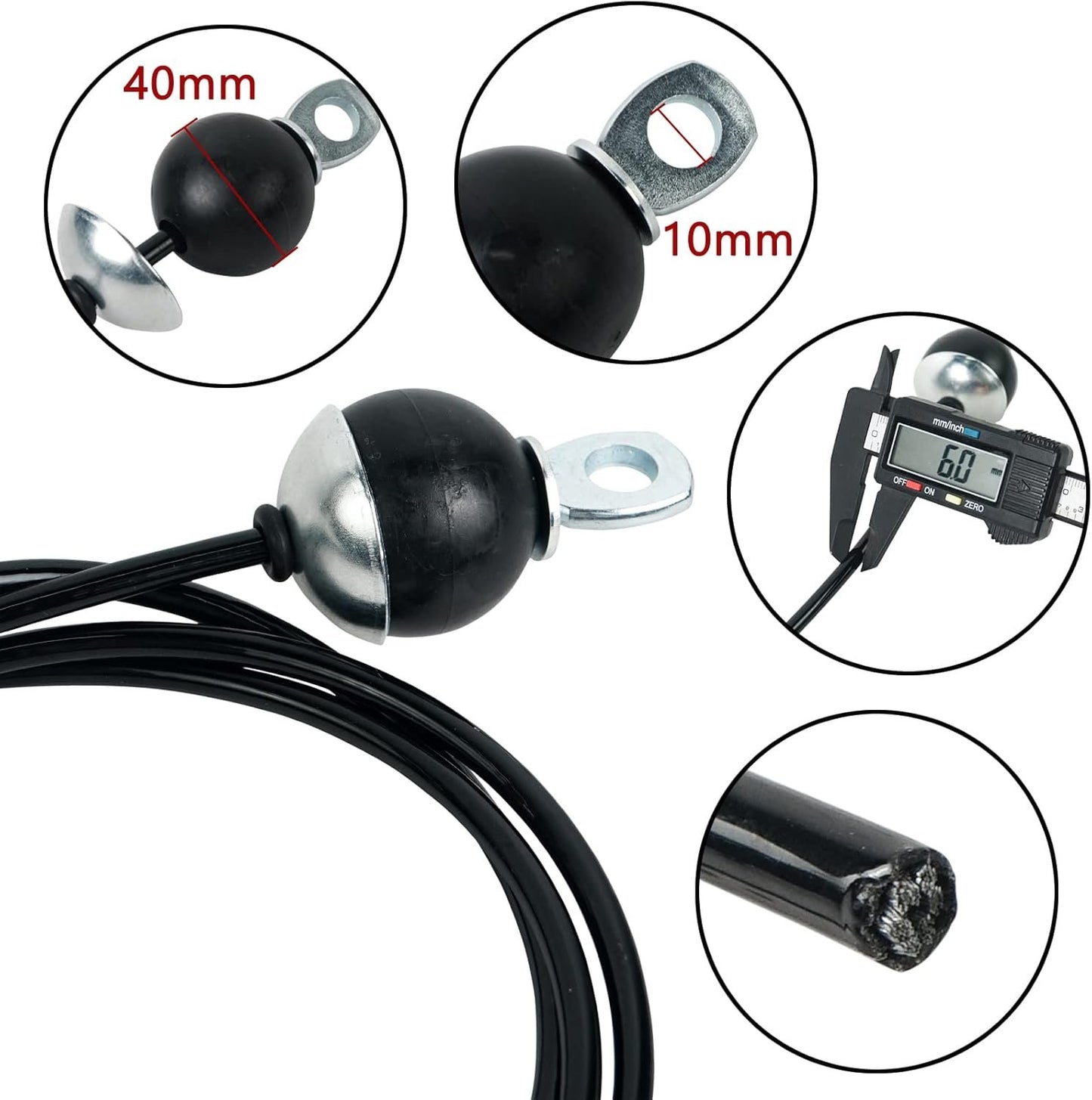 Luwint Fitness Cable Replacement Pulley Machine Accessories