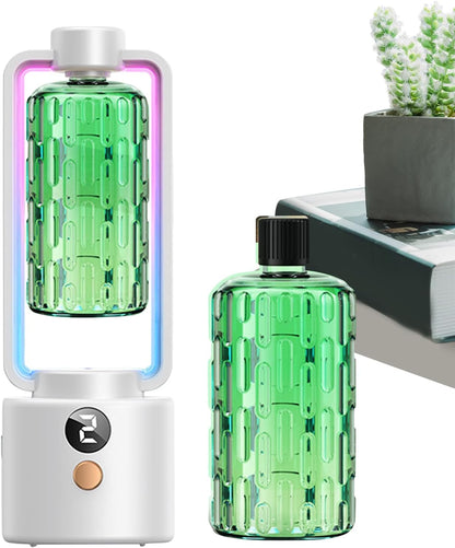 zwxqe Aromatherapy Diffuser, Wall Mounted Oil Diffuser, Smart Timing Air Freshener, Adjustable -Level Modes, Ideal for Yoga Room Toilet Hotel Nursery Indoor Use