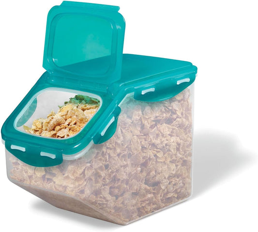 Starfrit LocknLock Plastic Pantry Container - 169oz/5L - Airtight - 4-Sided Locking Flip-Top Lid