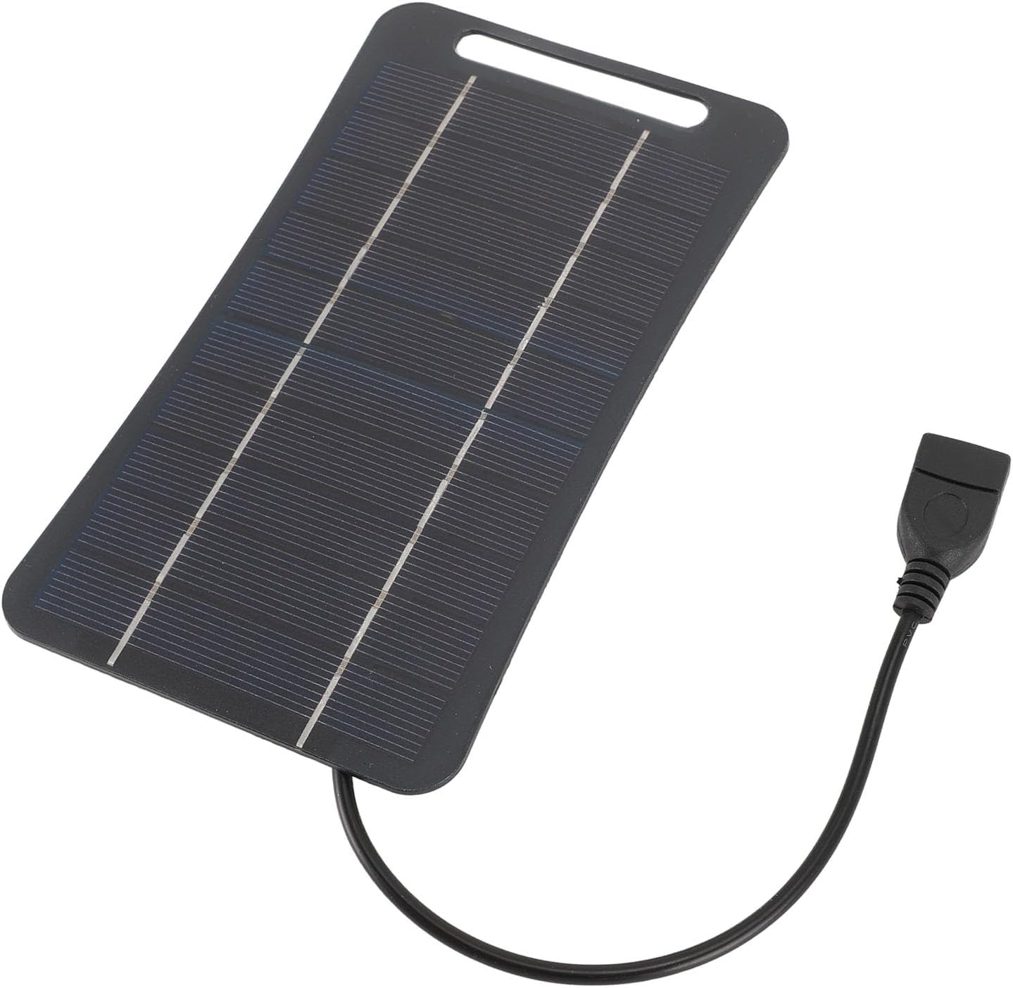 gernie Mini 5V 5W USB Solar Panel Charger for Cell Phone, Small USB Fan, Night Light, Water Pump, High Efficiency Monocrystalline Silicon