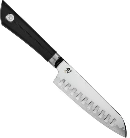 Shun Cutlery Sora Hollow Ground Santoku Knife 5.5â€, Asian-Inspired Knife for All-Purpose Food Prep, Chef Knife Alternative, Handcrafted Japanese Knife