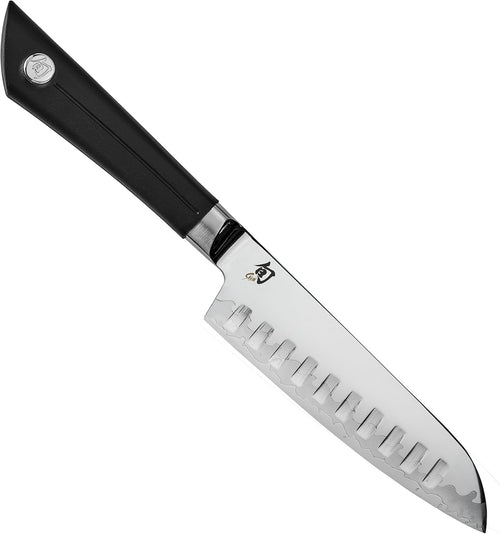 Shun Cutlery Sora Hollow Ground Santoku Knife 5.5â€, Asian-Inspired Knife for All-Purpose Food Prep, Chef Knife Alternative, Handcrafted Japanese Knife